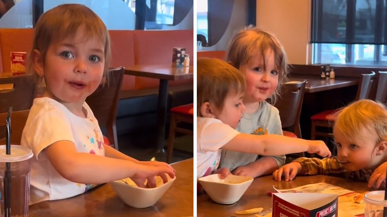 Nothing Beats Dinner Time Out With Five Toddlers