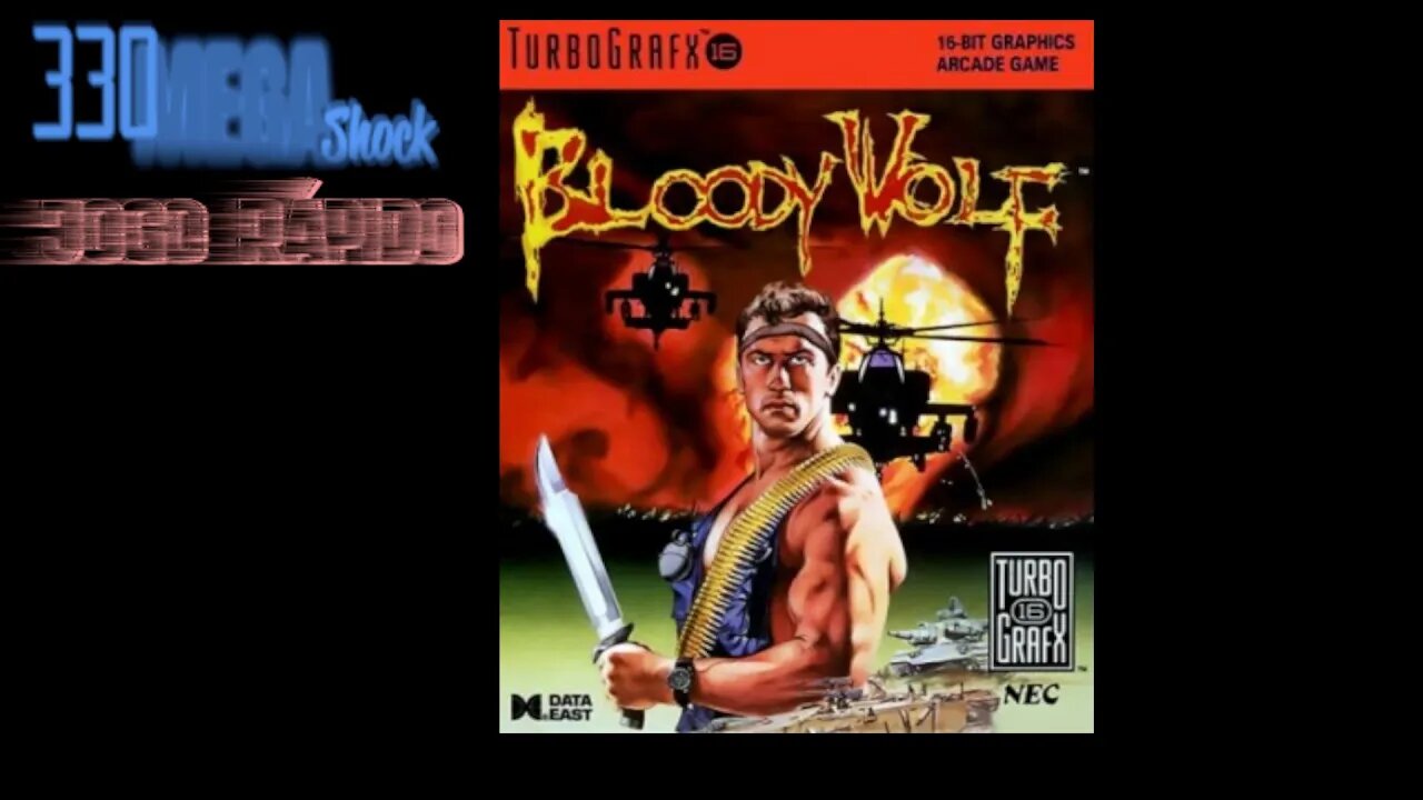 Jogo Rápido 2: Bloody Wolf (Pc Engine)