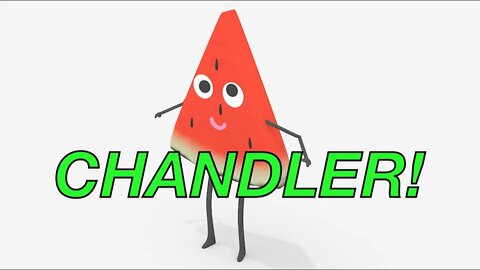 Happy Birthday CHANDLER! - WATERMELON Birthday Song