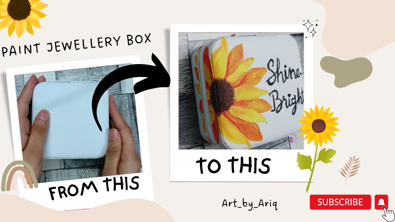 jewelry box painting idea/best creative work