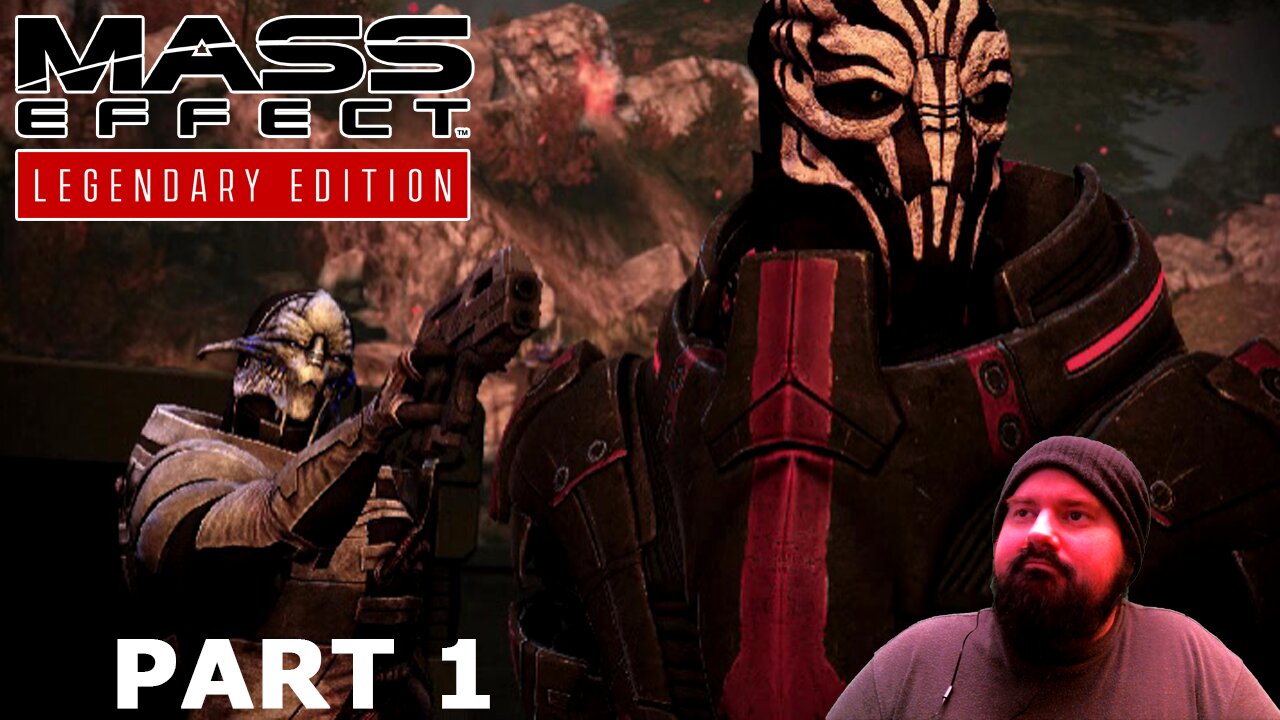 Saren reminds me of my own family - Mass Effect 1: Legendary Edition Ps4 Full Gameplay - Part 1