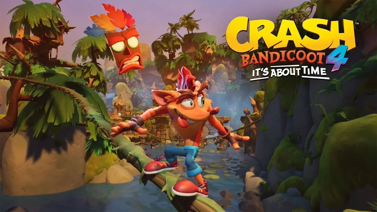 React trailer em Português de Crash Bandcoot 4: It'l About Time