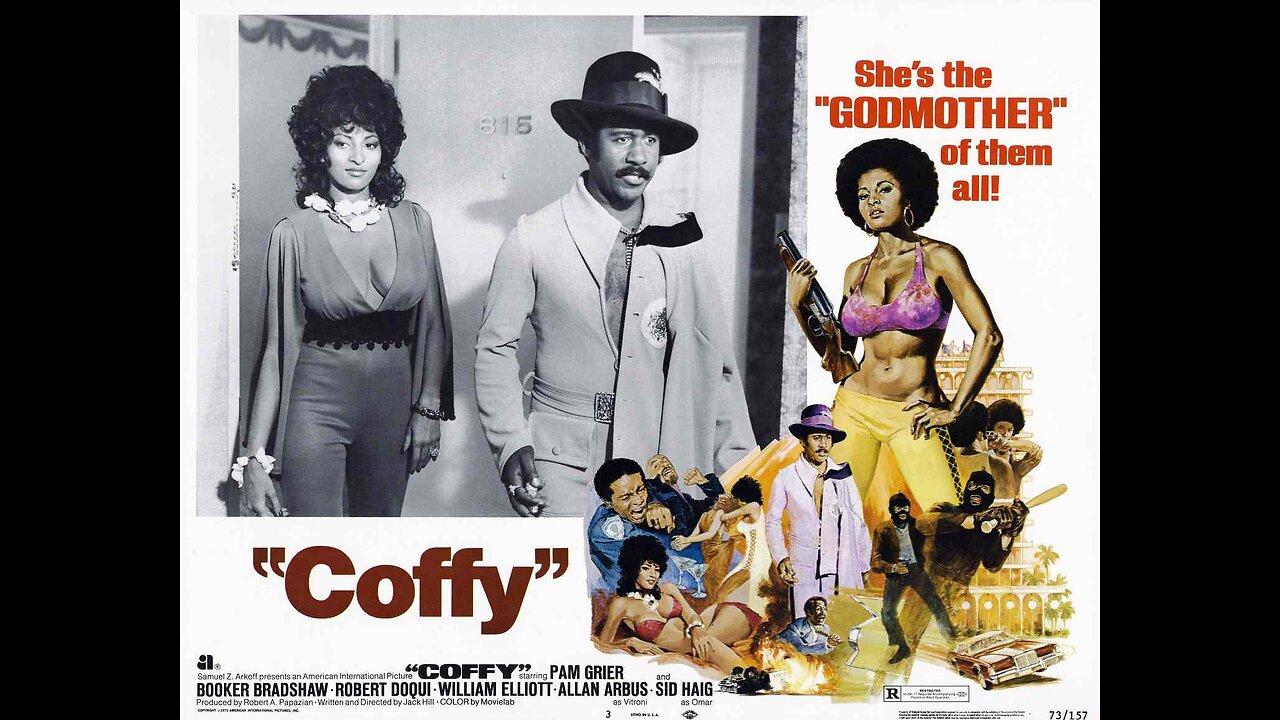 Grindhouse Blaxploitation Films; COFFY, Pam Grier, 1973 -R-