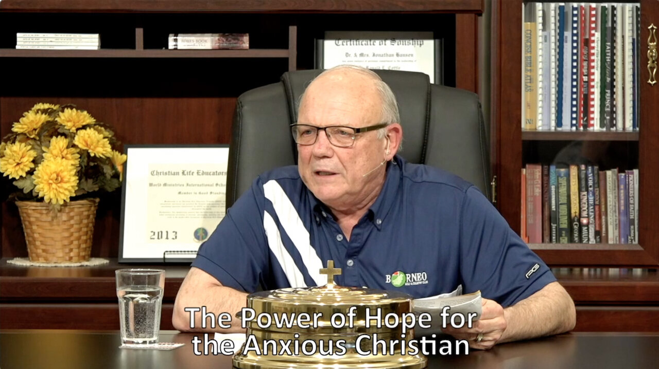 The Power of Hope for the Anxious Christian (OmegaManRadio with Shannon Davis 01/04/22)