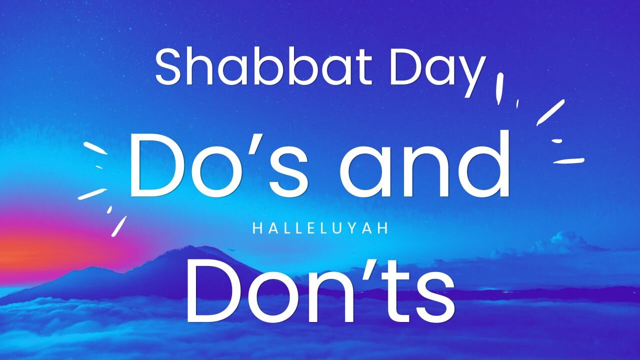 What do I do on the Sabbath Day?