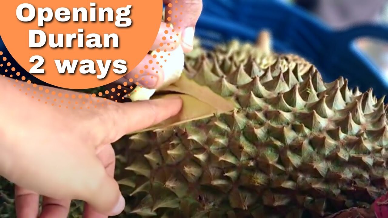 OPEN DURIAN 2 WAYS