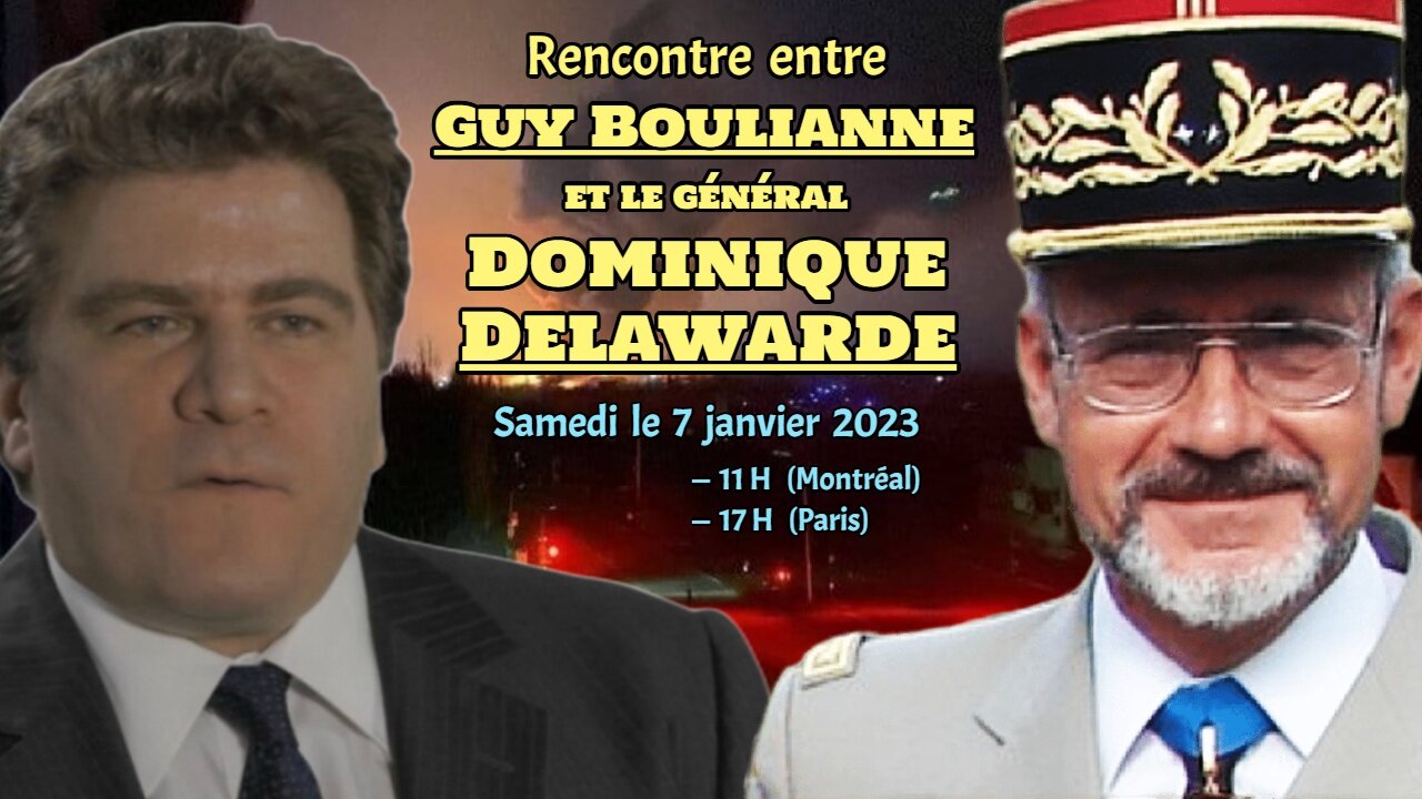 Rencontre entre Guy Boulianne et le général Dominique Delawarde