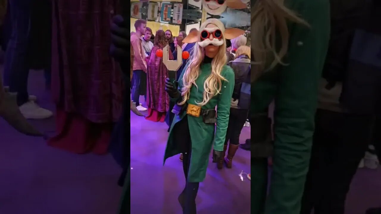 Joker Harley Quinn Scarlet Witch Cosplay at FACTS Belgium