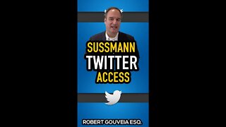 #Sussmann had Weird Access to #Twitter #Shorts