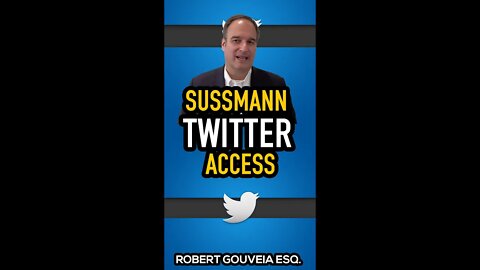 #Sussmann had Weird Access to #Twitter #Shorts