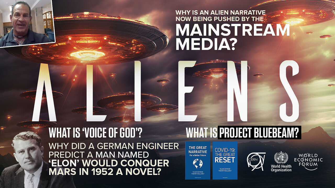Aliens | Why Is the Mainstream Media Pushing the Aliens Narrative & the Climate Crisis Simultaneously? With Special Guest Doctor Mark Sherwood