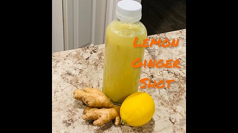 Lemon Ginger Shot