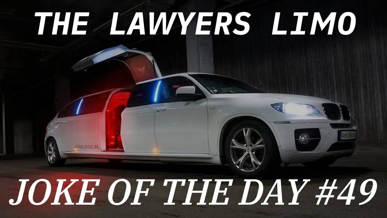 Joke Of The Day #49 - The LAWYER With A Good Heart? Naaahh.