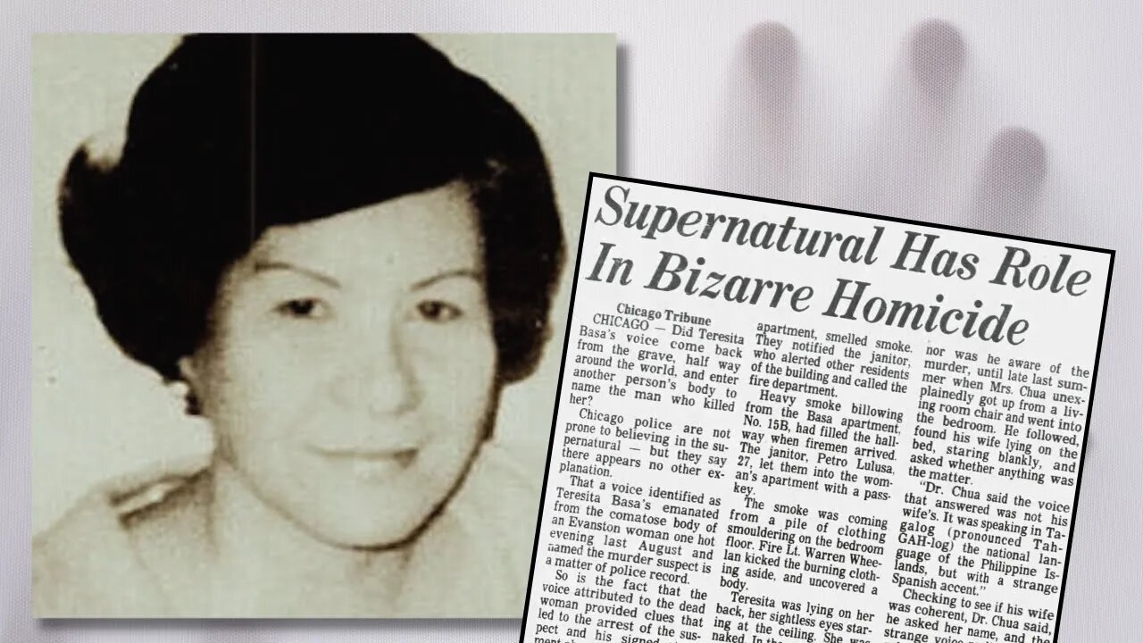 CHICAGO MURDER SOLVED BY A GHOST: The Mysterious Case of Teresita Basa 🎃