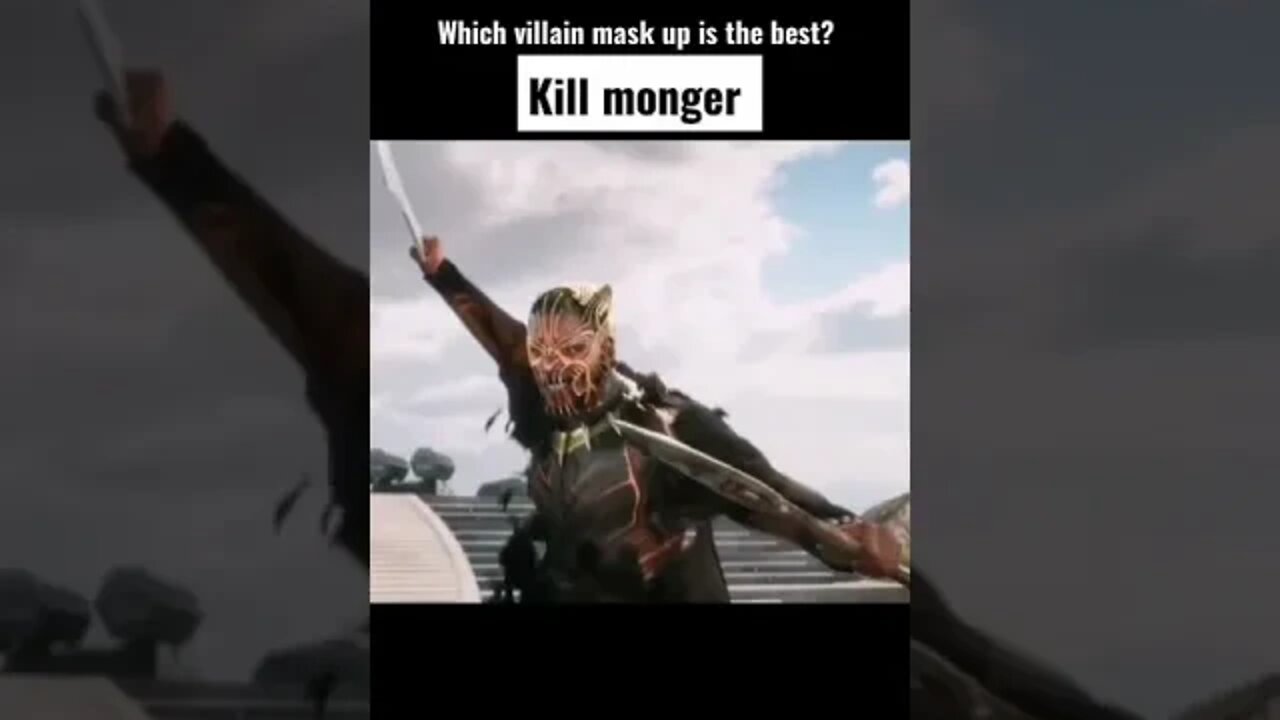 Which villain mask up is the best shorts