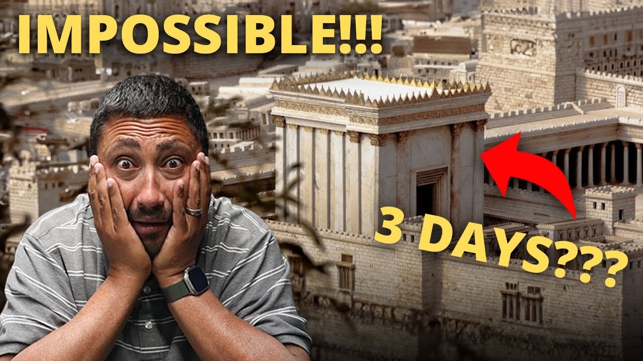 The Temple Rebuilt In Three Days! Seriously???