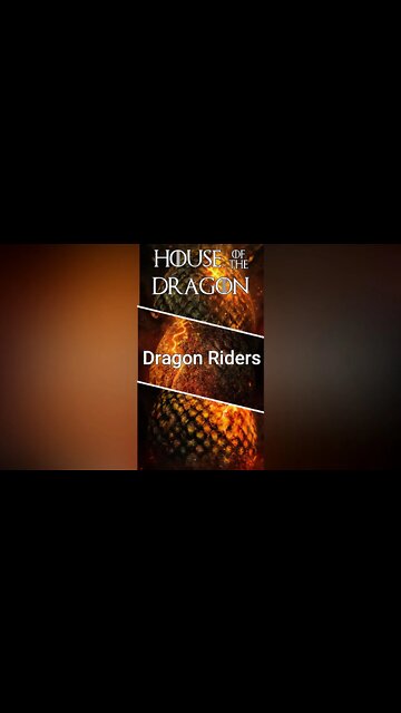 Dragon Riders In House of the Dragon | Game of Thrones Prequel #Shorts