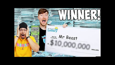 I Spent $30,000 On Lottery Tickets And Won |MrBeastVlogz| Mr Beast|