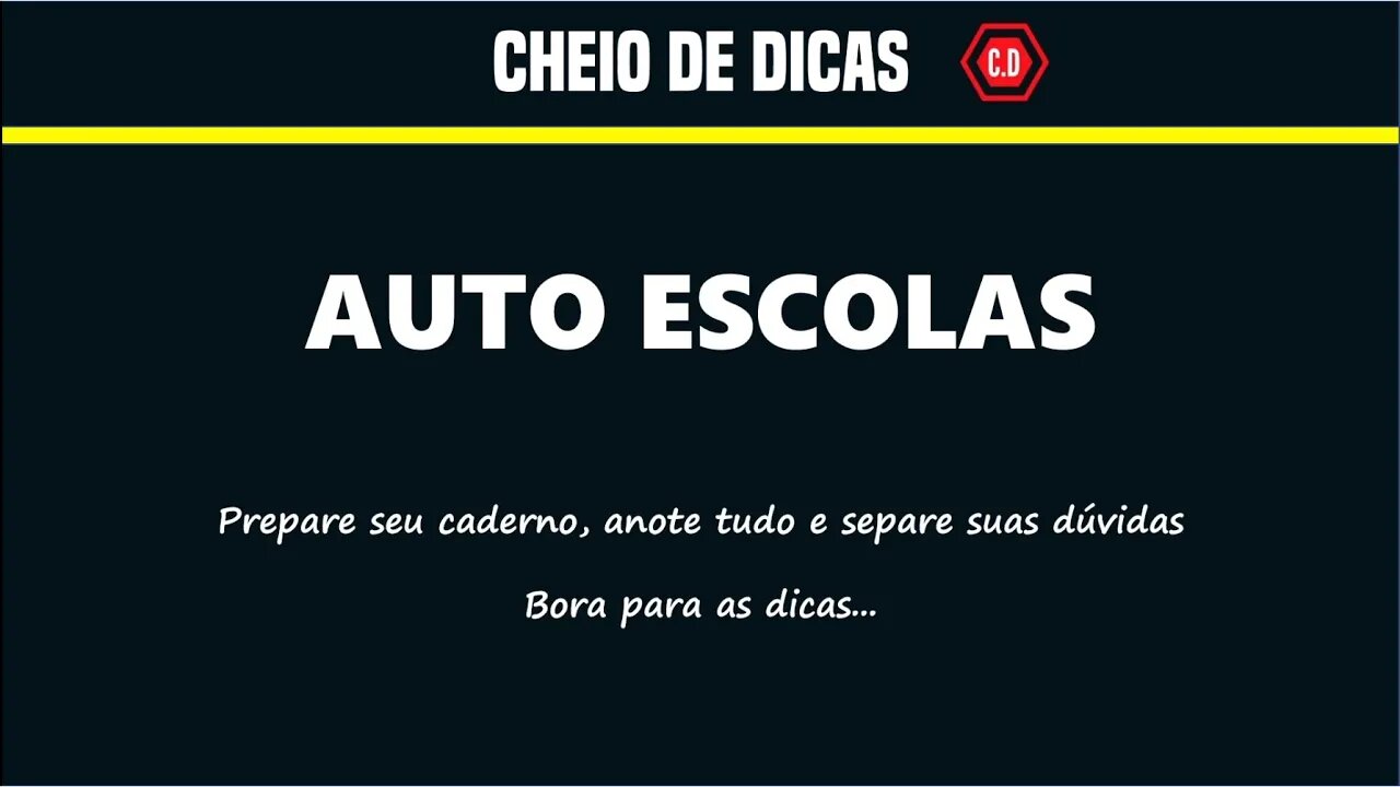 Prova Detran Aricanduva (Auto Escola) - Aula 1