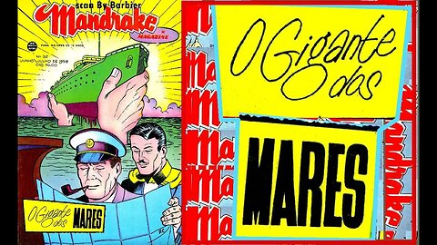MANDRAKE 32 EM O GIGANTE DOS MARES #comics #gibi #quadrinhos #historieta #fumetti