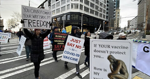 Seattle says NO to the unlawful mandates!