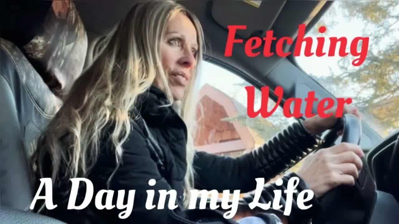 A Day in my Life//Fetching Spring Water//Off-Grid Living/ -EP 5