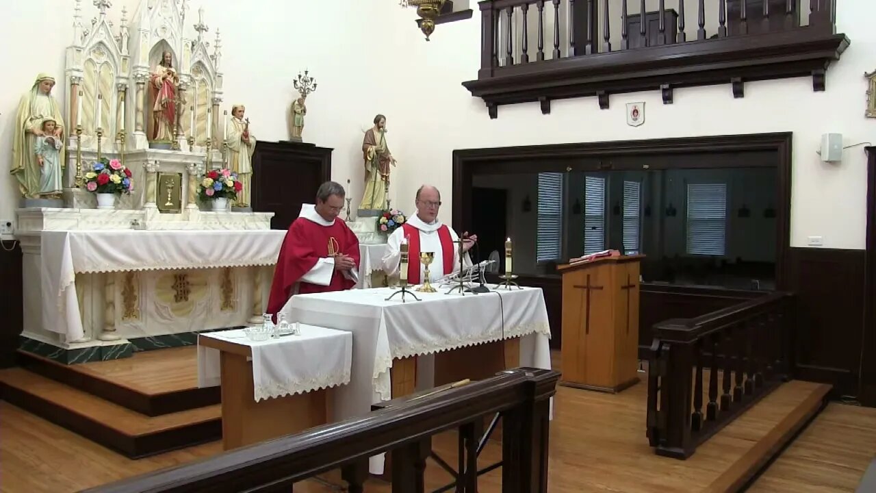 August 10 - Mass of Saint Lawrence