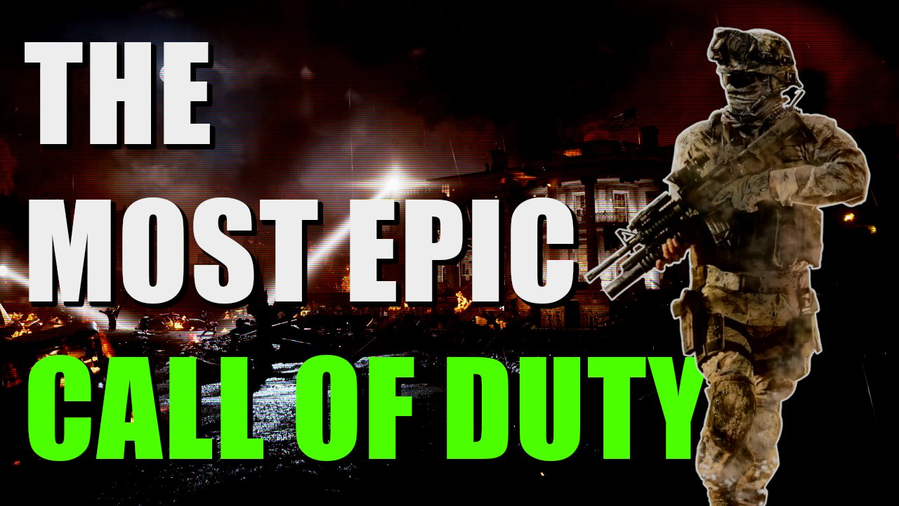 The Most Epic Call of Duty - A Look At Modern Warfare 2 (2009) Remastered