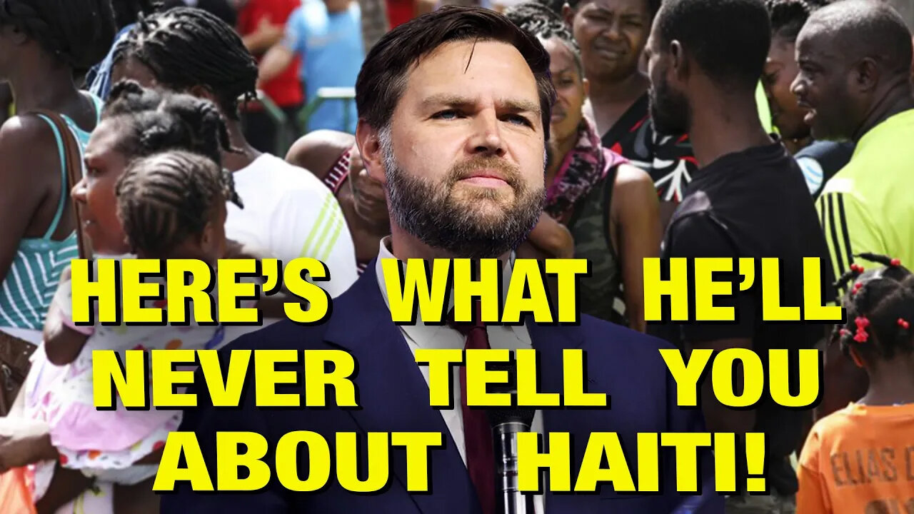 J.D. Vance Deliberately Leaves Out HALF The Story On Haitian Immigration