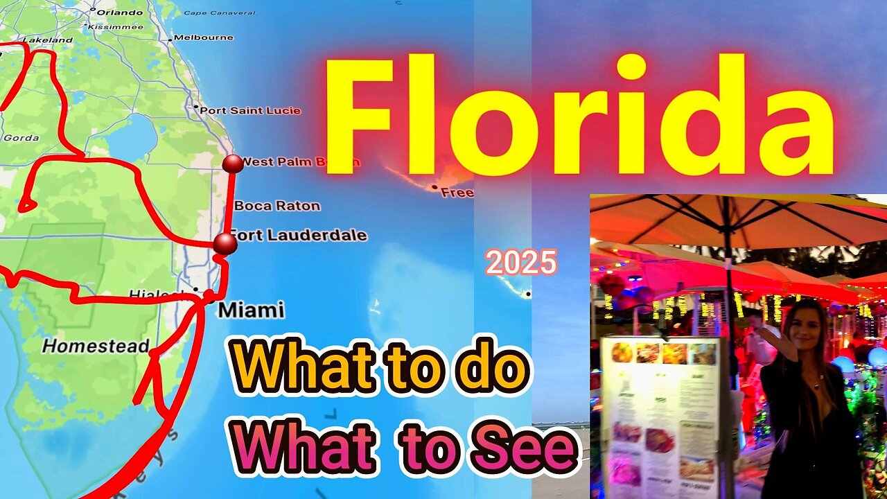 FLORIDA What to do and What to See - Florida Best Travel Guide 2025