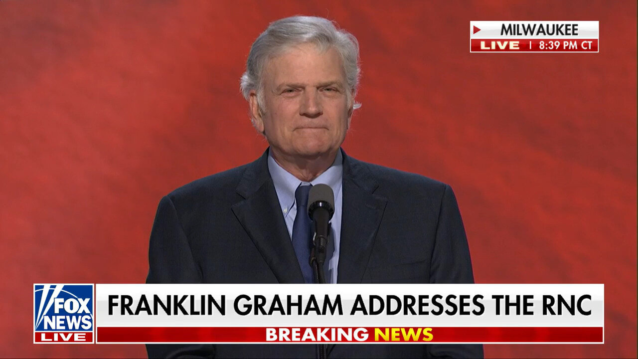 Rev. Franklin Graham Prays Over Donald Trump At The RNC