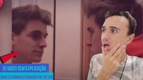 Reagindo 10 Vídeos Sem Explicação Mais Estranhos Filmados no TikTok