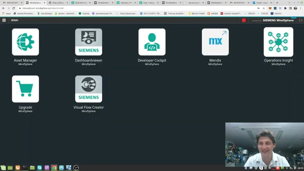 #MindSphere - Primeira integração com o MindSphere da Siemens que você pode fazer em casa.