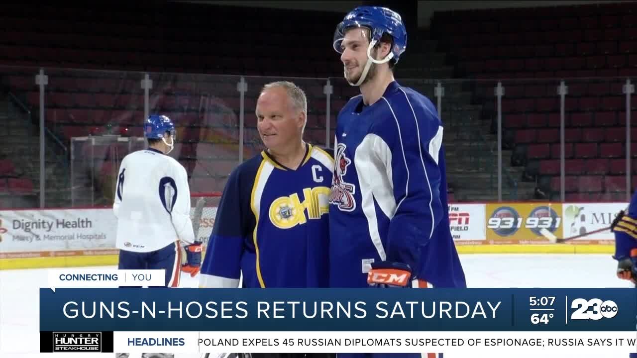 Guns-N-Hoses fundraiser hockey game set for Saturday before Bakersfield Condors game