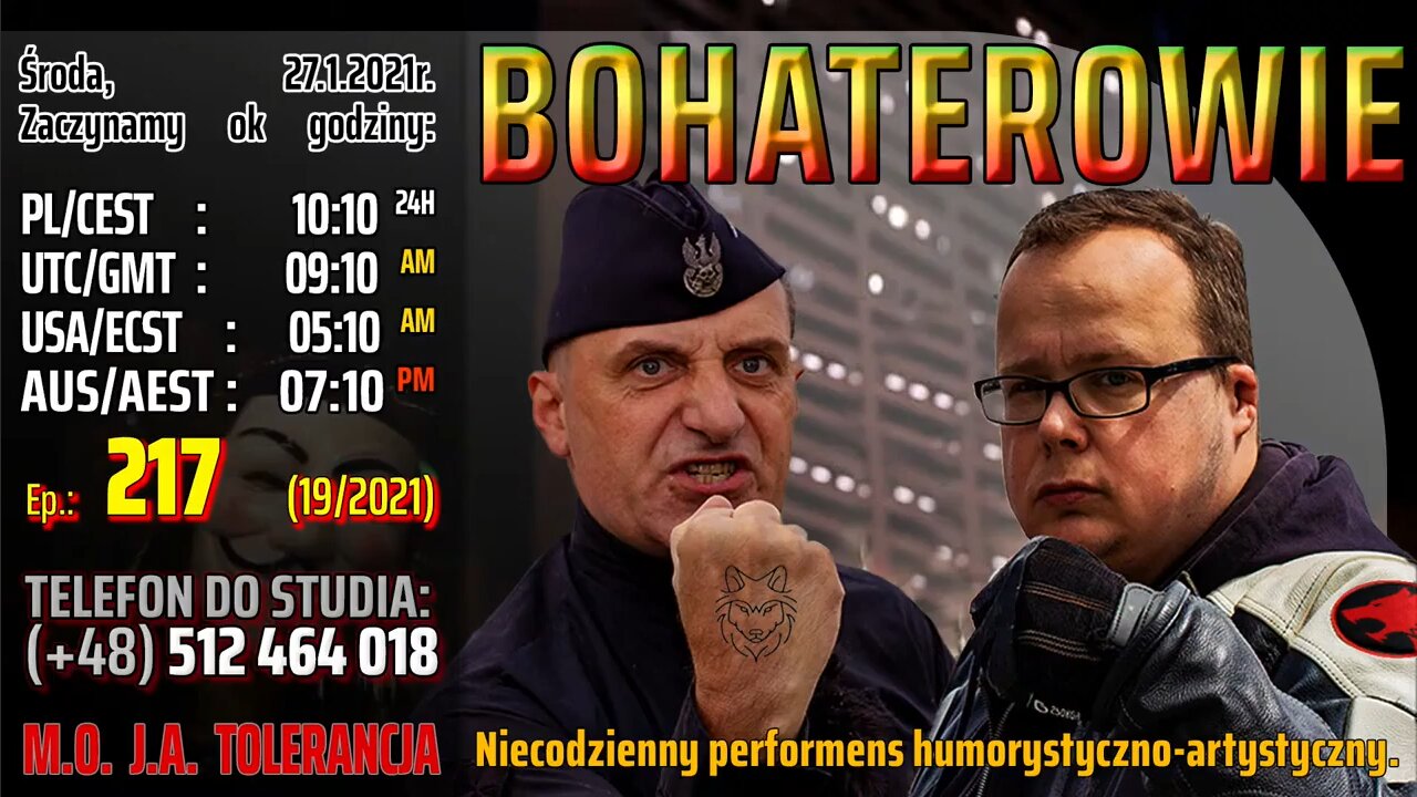 BOHATEROWIE - Olszański, Osadowski NPTV (27.01.2021)