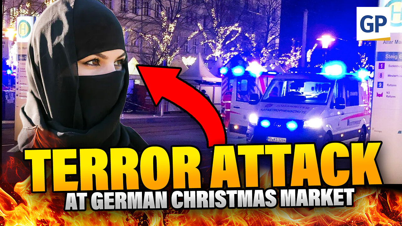 BREAKING: Terrorist Attack in Germany, 11 Dead 80 Injured | Elijah Schaffer