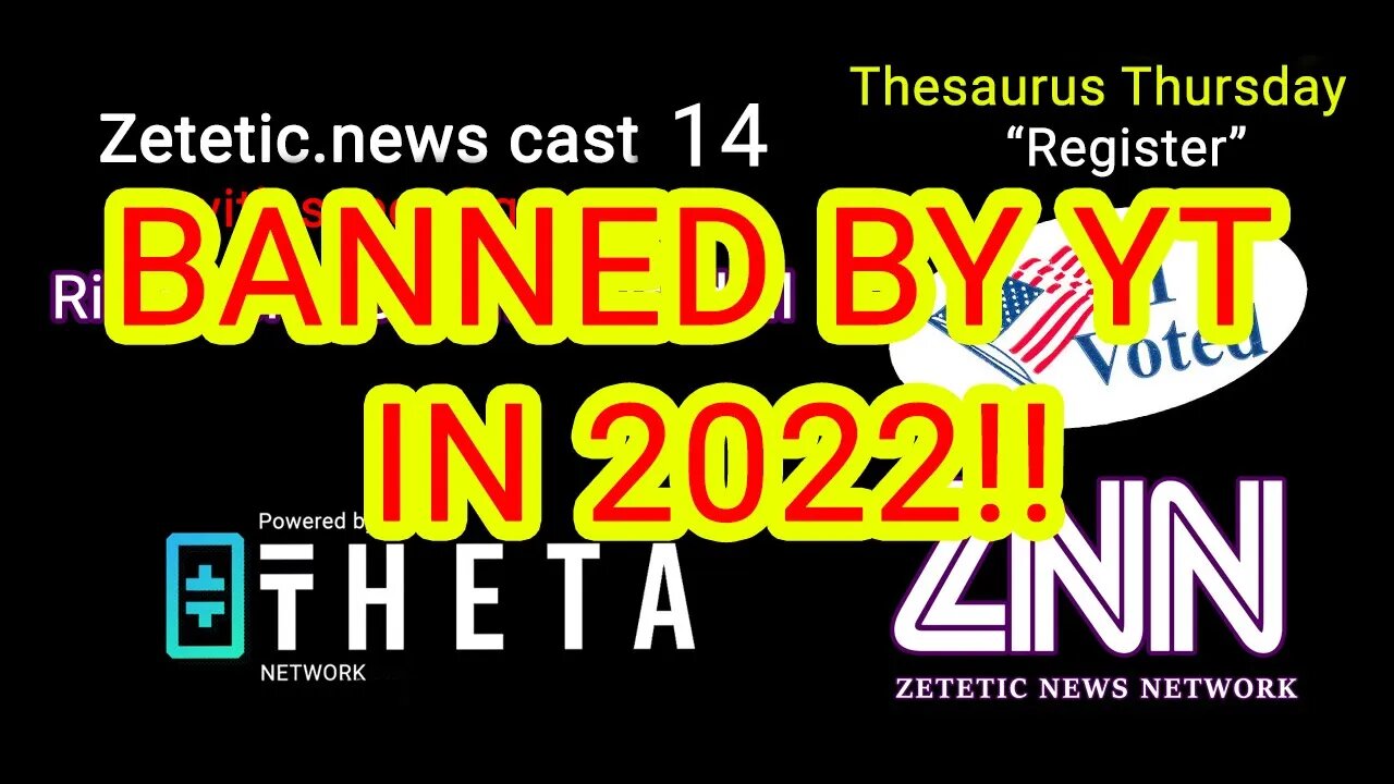 Cyberchat Live: Call 1-855-877-5112 to discuss YT Banning Episode 14 "Selection 2020"