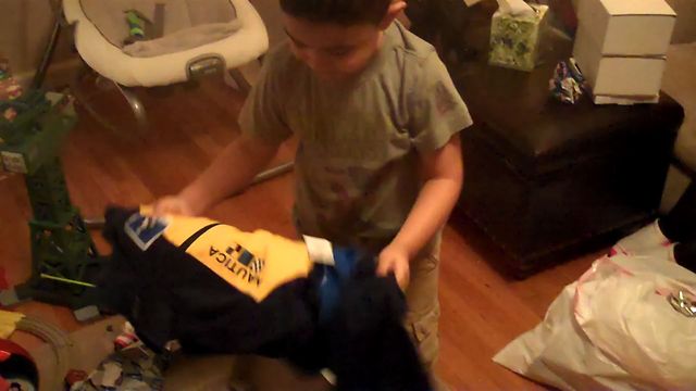 Little Boy Receives A Cool 'Giftception' Christmas Surprise You Won't Want To Miss