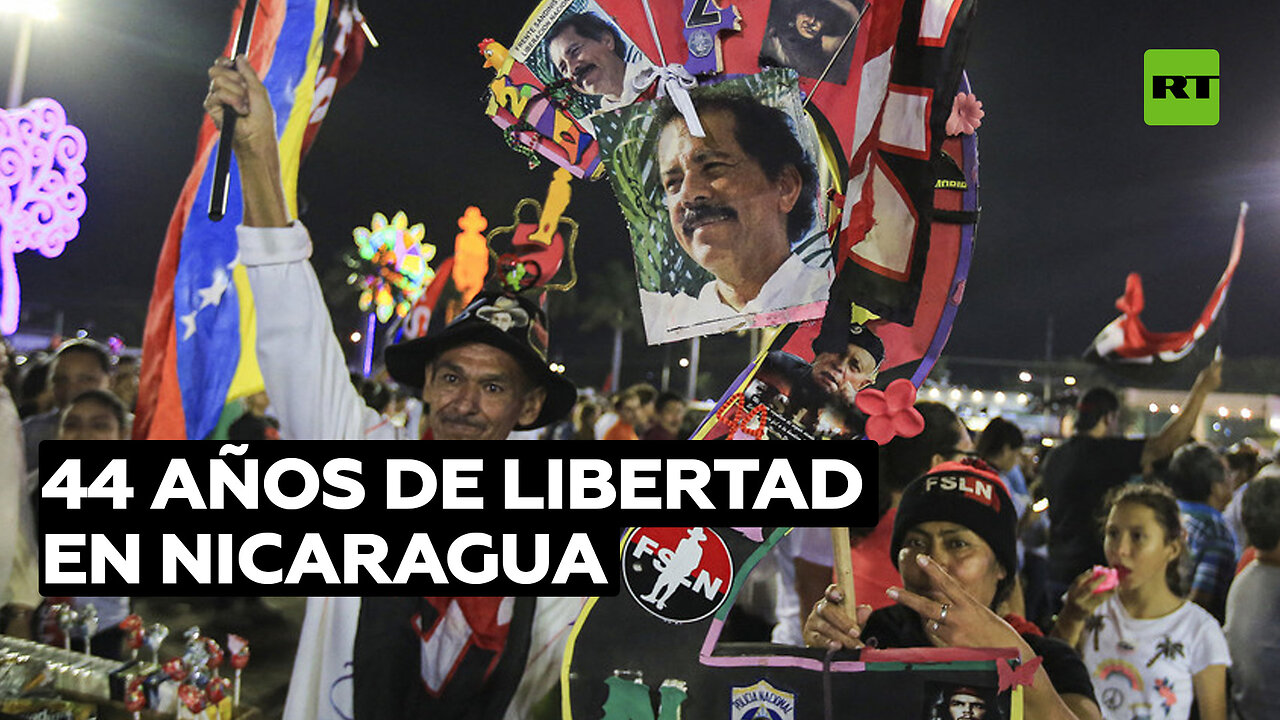 Nicaragua celebra el 44.º aniversario de la Revolución Popular Sandinista