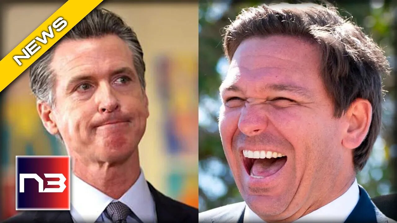 Governor DeSantis Just RUINED Newsom’s Career in a Record 30 Seconds