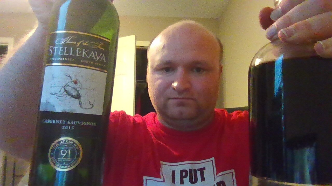Wine Tasting Stellekaya 2015 Cabernet Sauvignon Compromised From Bad Wine Fridge!