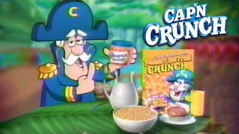 CAP'N CRUNCH "Peanut Butter Crunch" CEREAL COMMERCIAL (2003)
