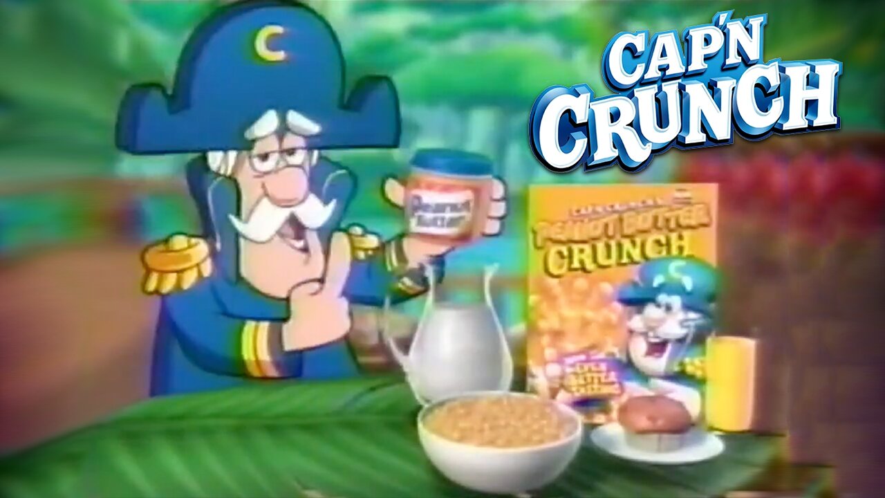CAP'N CRUNCH "Peanut Butter Crunch" CEREAL COMMERCIAL (2003)