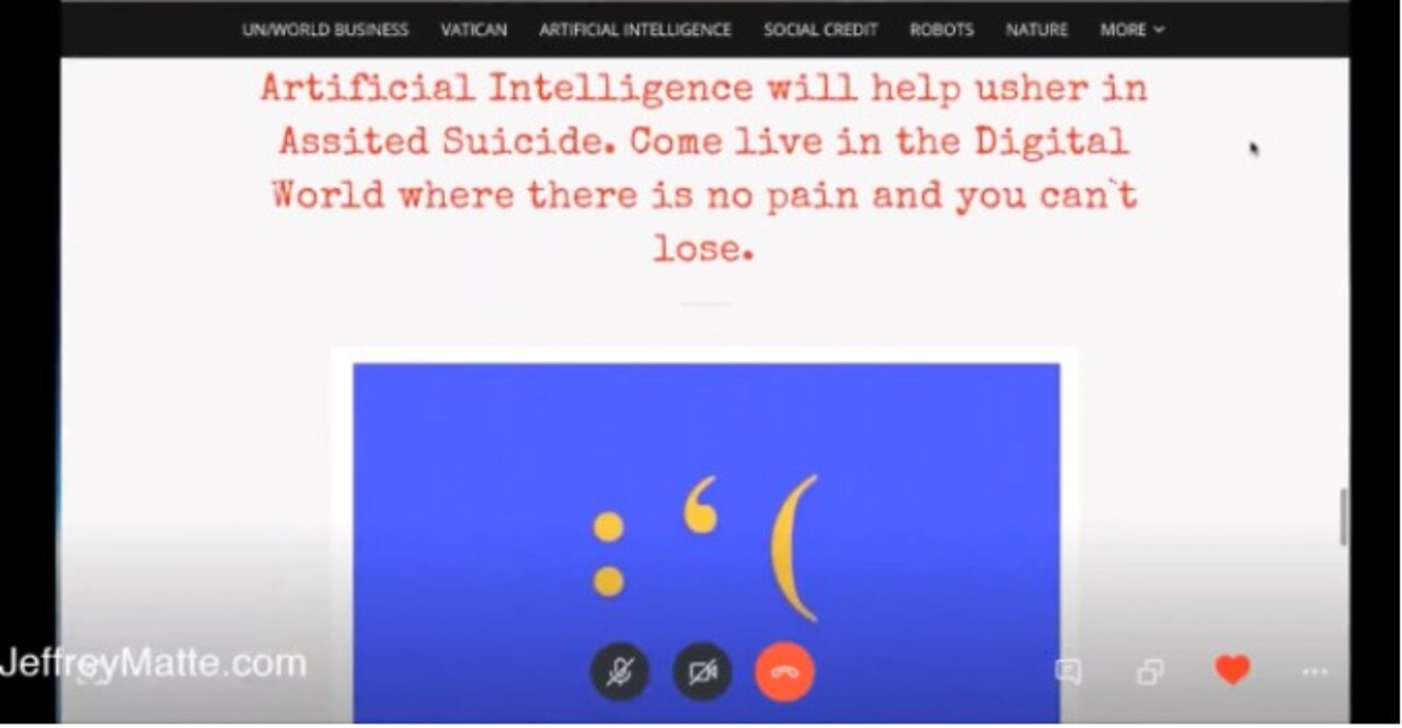 Breaking Down The Assisted Suicide Agenda, Jeffrey Matte Jordan Maxwell Show - 15 Nov 19