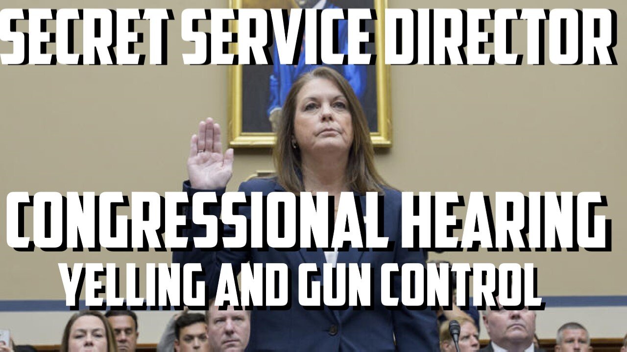 Secret Service Director Hearing - Yelling and Gun Control