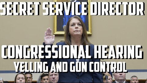Secret Service Director Hearing - Yelling and Gun Control