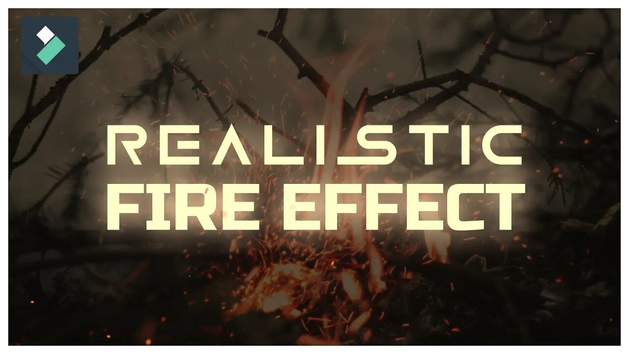 Realistic Fire Effect | WONDERSHARE FILMORA | Tutorial