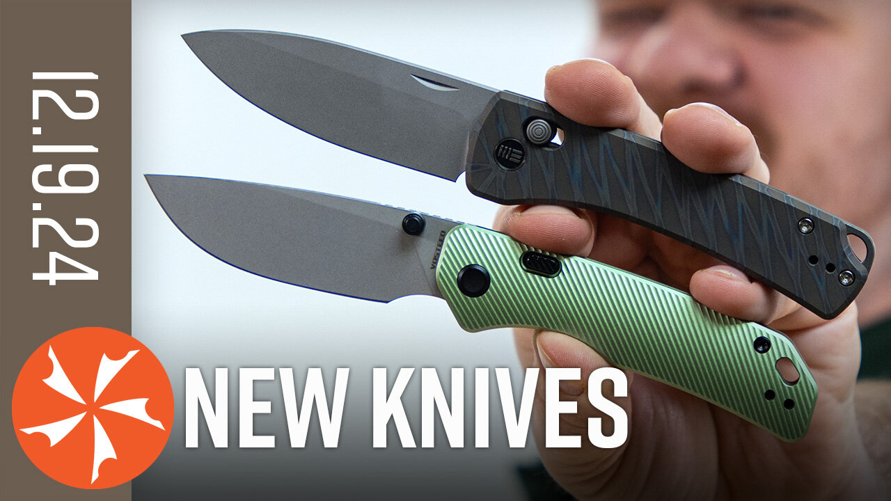 How Nice Are These? - New Knives December 19th, 2024 at KnifeCenter