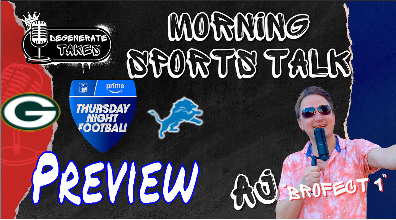 TNF Packers @ Lions Preview, Picks, and MORE!