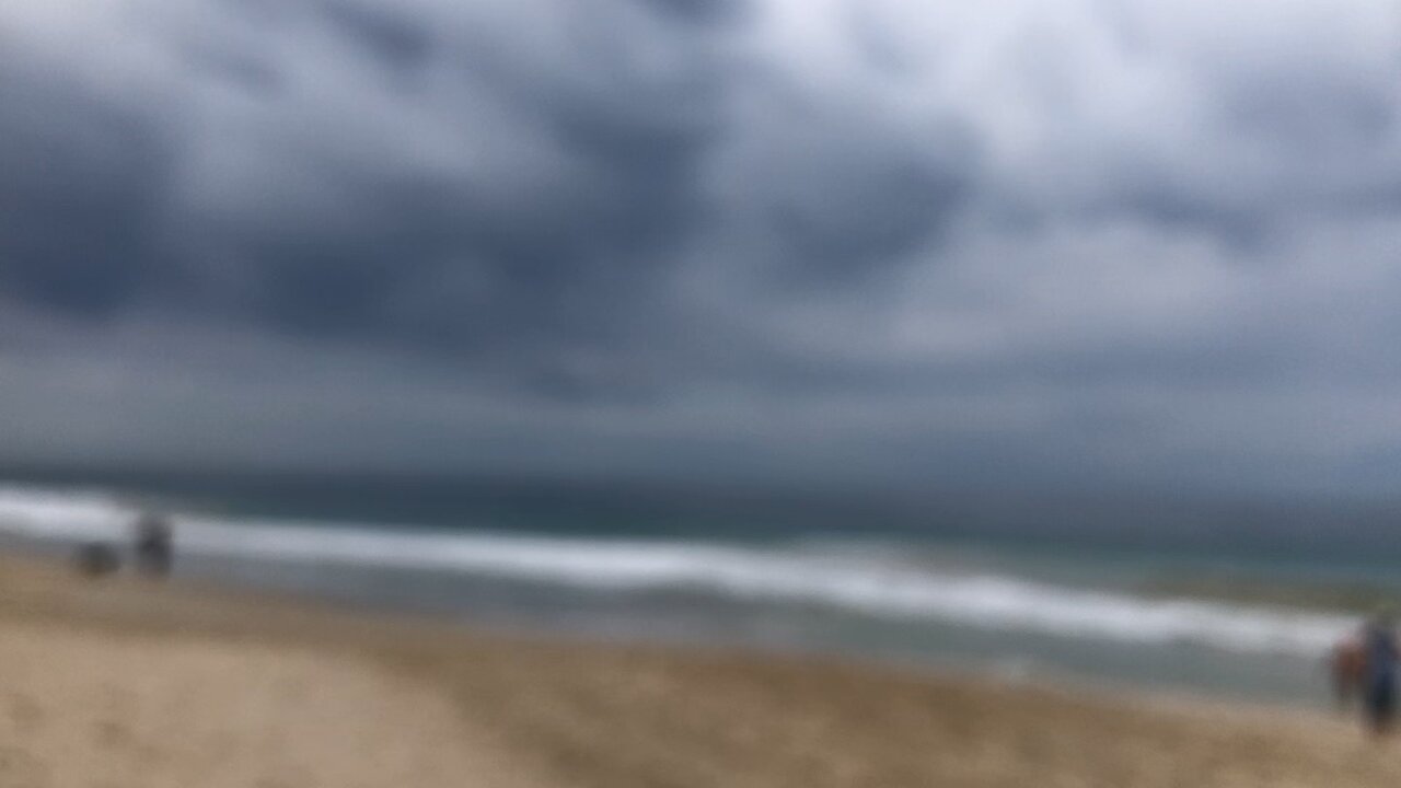 The clouds won’t keep us away from the dog beach🙌🐶🙌